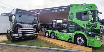 Scania e Brasdiesel Inovam com Caminhão 100% Biodiesel