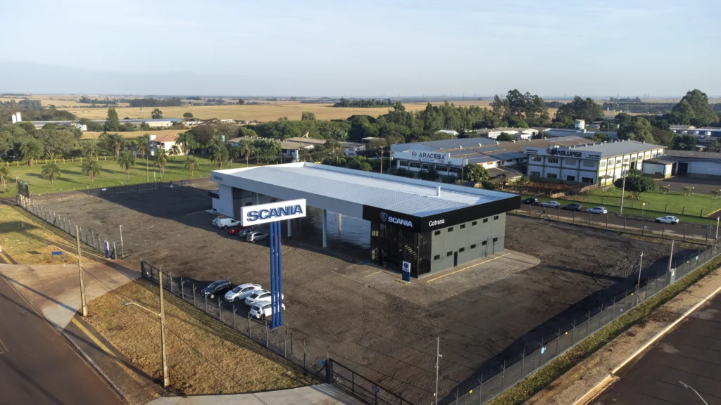 Concessionária Scania em Santa Terezinha de Itaipu